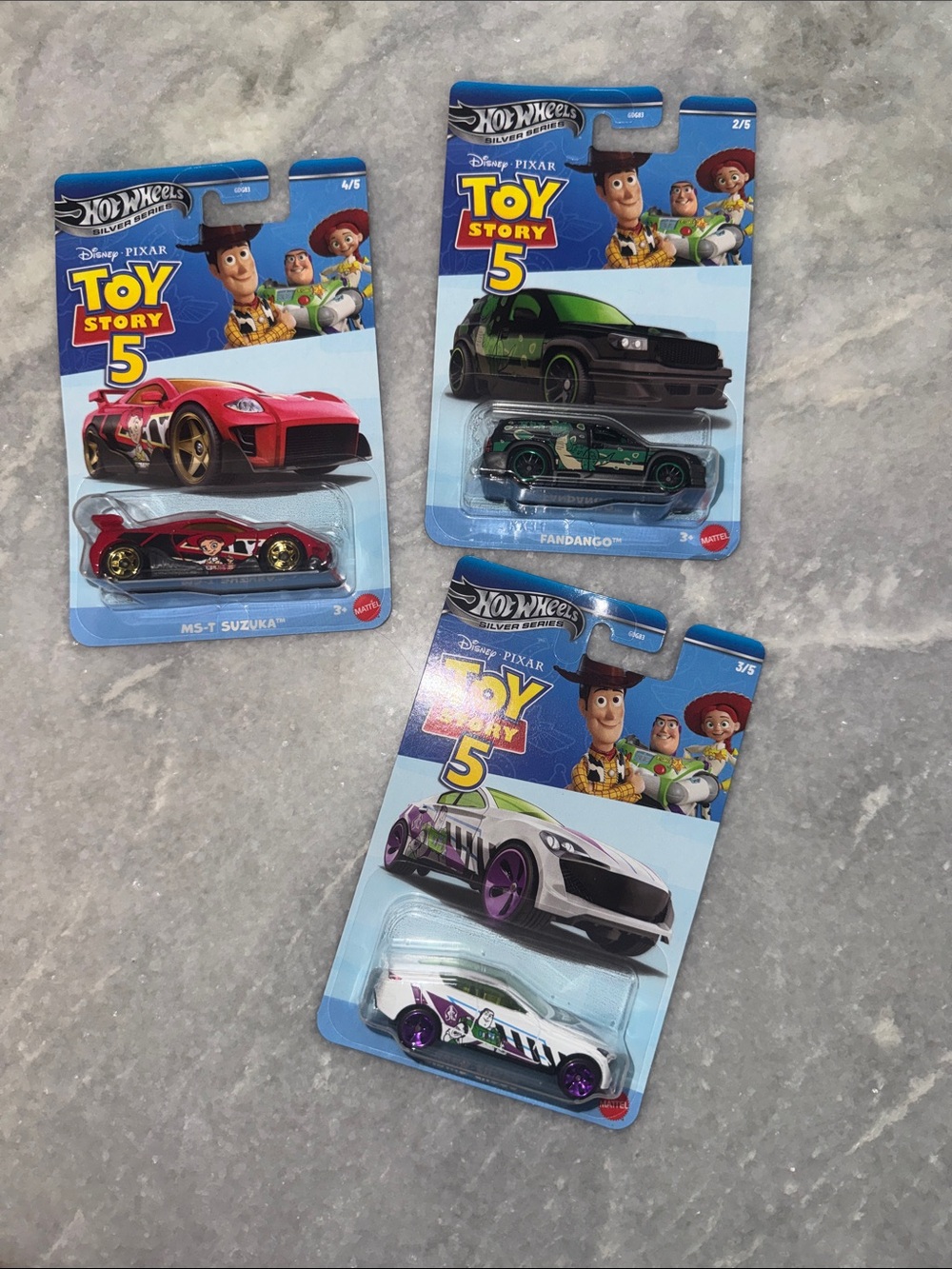 Toy Story 5 Die-Cast Car - White & Purple